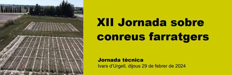 XII Jornada sobre conreus farratgers