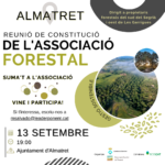 Constitució de la primera associació forestal del territori a Almatret