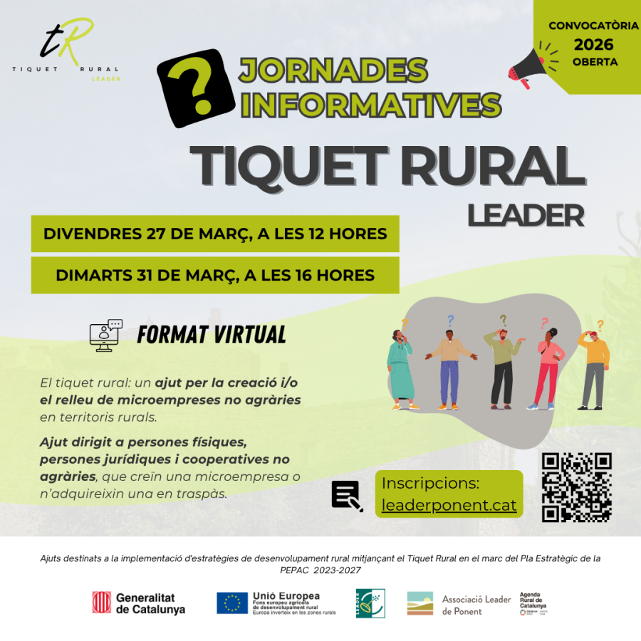 Jornada informativa TIQUET RURAL 2026