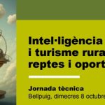 Jornada tècnica. Intel·ligència artificial i turisme rural: reptes i oportunitats.