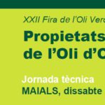 Jornada PATT. Propietats organolèptiques de l’Oli d’Oliva Verge Extra